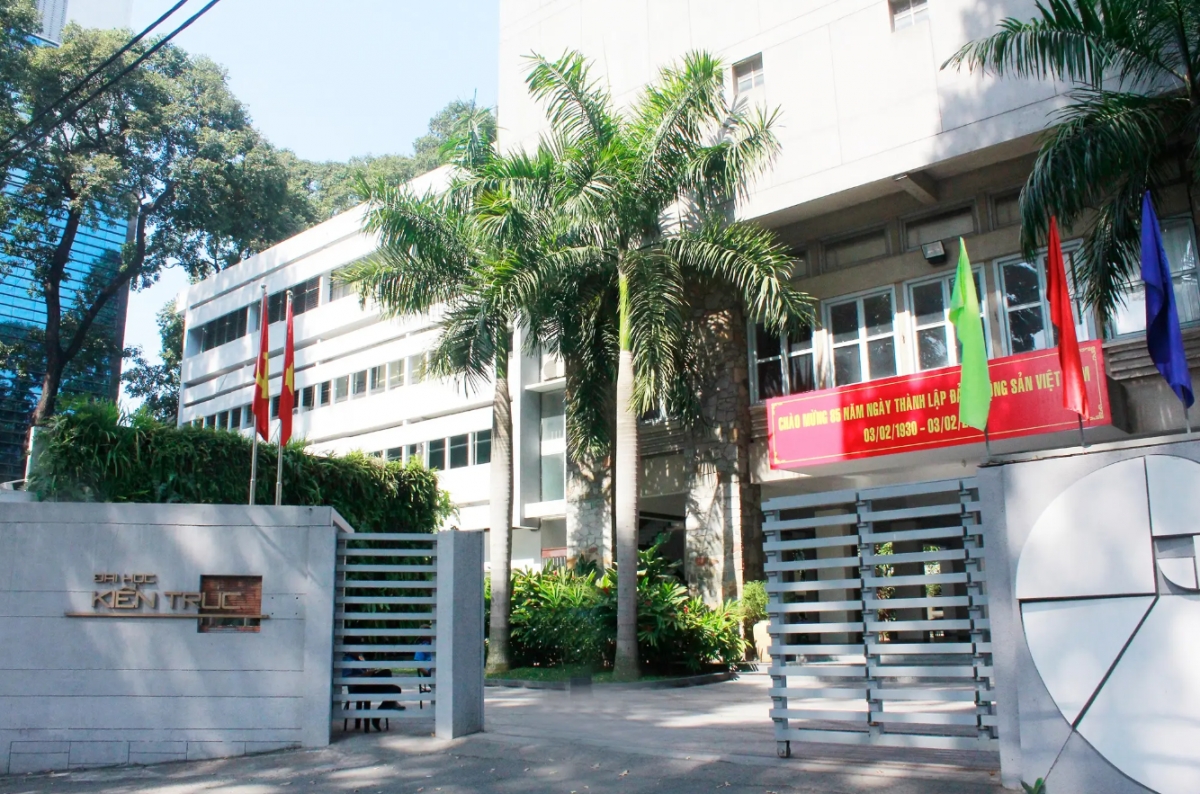 Trường ĐH Kiến trúc TP.HCM công bố điểm chuẩn năm 2023